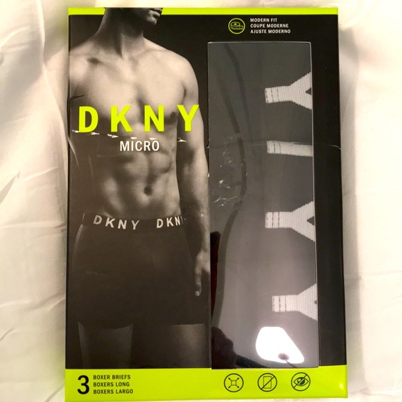 DKNY Other - DKNY Boxer Briefs 3 Pack Black NWT